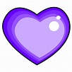 corazón violeta brillante 18764722 PNG