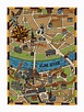 Detailed illustrated map of Dresden | Dresden | Germany | Europe ...