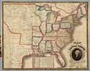 Map of the United States. Published By H. Phelps, New-York. 1832 ...