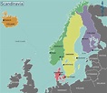 Scandinavia Map 1 • Mapsof.net