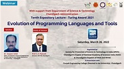 Evolution of Programming Languages and Tools – The Turing Award 2021 ...
