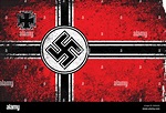 Estilo Grunge bandera nazi Imagen Vector de stock - Alamy