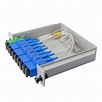 Splitter per fibra ottica 1 x 8 splitter per PLC plug-in per scatola di ...