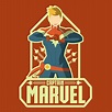 Captain Marvel Vector Logo by CaptRavenAlex on DeviantArt