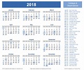 One Page Calendar Template 2018 Hq Printable Documents - Vrogue