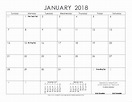 Printable Calendars Of 2018 Yearly Calendar Printable Templates Word ...
