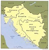 Map of Bosnia and surrounding countries - Map of Bosnia and Herzegovina ...