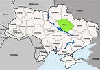Mapa de Poltava, región o provincia (óblast) de Ucrania | Mapamundial.co