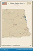 Mapa Del Condado De Chambers En Alabama Ilustración del Vector ...
