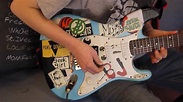 Making Billie Joe Armstrong's 'Blue' guitar - YouTube