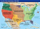 Territorial Growth of the United States 1783-1853 | History classroom ...