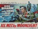 Ill Met by Moonlight (1957) British movie poster