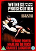 Witness For The Prosecution : Charles Laughton, Marlene Dietrich ...