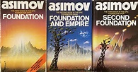 ‘Foundation’ Trilogy by Isaac Asimov, 1951-53. Cover art by Tim White ...