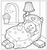 Free Printable Sleepover Coloring Pages