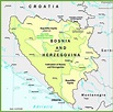 Bosnia and Herzegovina political map - Ontheworldmap.com