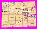 Map of Washtenaw County. | Michigan, Map, Historical society