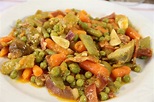 Menestra de verduras - 14 recetas fáciles - Unareceta.com