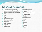 Tipo De Fichas Y Ejemplos Tipos Musica Generos - Prefixword