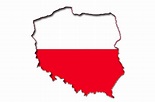 Poland Flag On A Map Of Poland Free Stock Photo - Public Domain Pictures