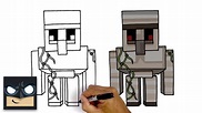 How To Draw Iron Golem - Minecraft