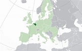﻿Mapa de Bélgica﻿, donde está, queda, país, encuentra, localización ...