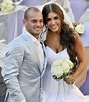 Wesley Sneijder with Wife Pics | FOOTBALL STARS WALLPAPERS