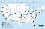 Electrify America’s first cross-country EV charging route is complete
