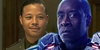 In Iron Man (2008), James Rhodes is played by Terrence Howard. In Iron ...