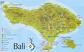 Stadtplan von Bali | Detaillierte gedruckte Karten von Bali, Indonesien ...