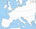 Europa Occidental Mapa gratuito, mapa mudo gratuito, mapa en blanco ...