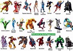 Total 42+ imagen nombres de superheroes de marvel ...