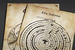 Karte der Hölle Dantes Inferno Karte A4 A3 A2 A1 Kunstdruck | Etsy