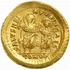 Valentinian III, AD 425-455. Gold Solidus (4.51 g) minted at ...