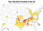 Dry Counties In Georgia Map - Daveen Francisca