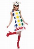 Twister Game Costume - Womens Funny Halloween Costumes