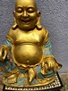 Hermoso Buda De Origen Chino Elaborado En Bronce Cloisonne | Mercado Libre