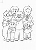 Dibujo De La Familia Para Colorear - tu página para colorear