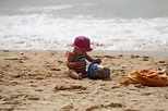 Free Images : beach, sea, coast, ocean, play, shore, wave, kid ...