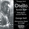Verdi: Otello, George Szell | CD (album) | Muziek | bol