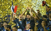 Francia campeones del mundo Francia contra Croacia Final Mundial Rusia ...