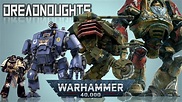 List of all Dreadnoughts of the Imperium in Warhammer 40k - YouTube