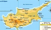 Cartina Geografica Della Cipro - Cartina Toscana