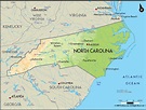 North Carolina Map - ToursMaps.com