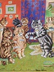 Cats Tea Party by Louis Wain: Buy fine art print