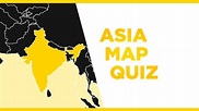 Guess the Country in Asia (Map Quiz) - YouTube