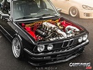 BMW 535i E28 with V8 LS swap, engine bay