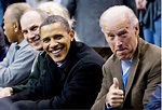 Barack Obama Laughing with Joe Biden