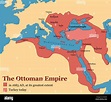 The Ottoman Empire at its greatest extent in 1683, and Turkey today ...