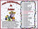 Datas comemorativas de Outubro Datas comemorativas de Outubro para ...